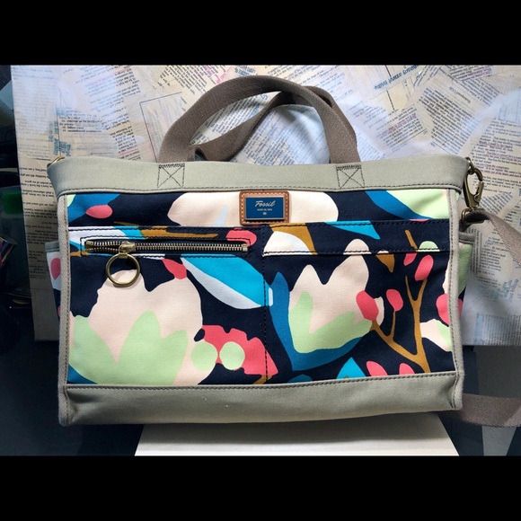 🌹 Fossil Canvas bag - Picture 2 of 11